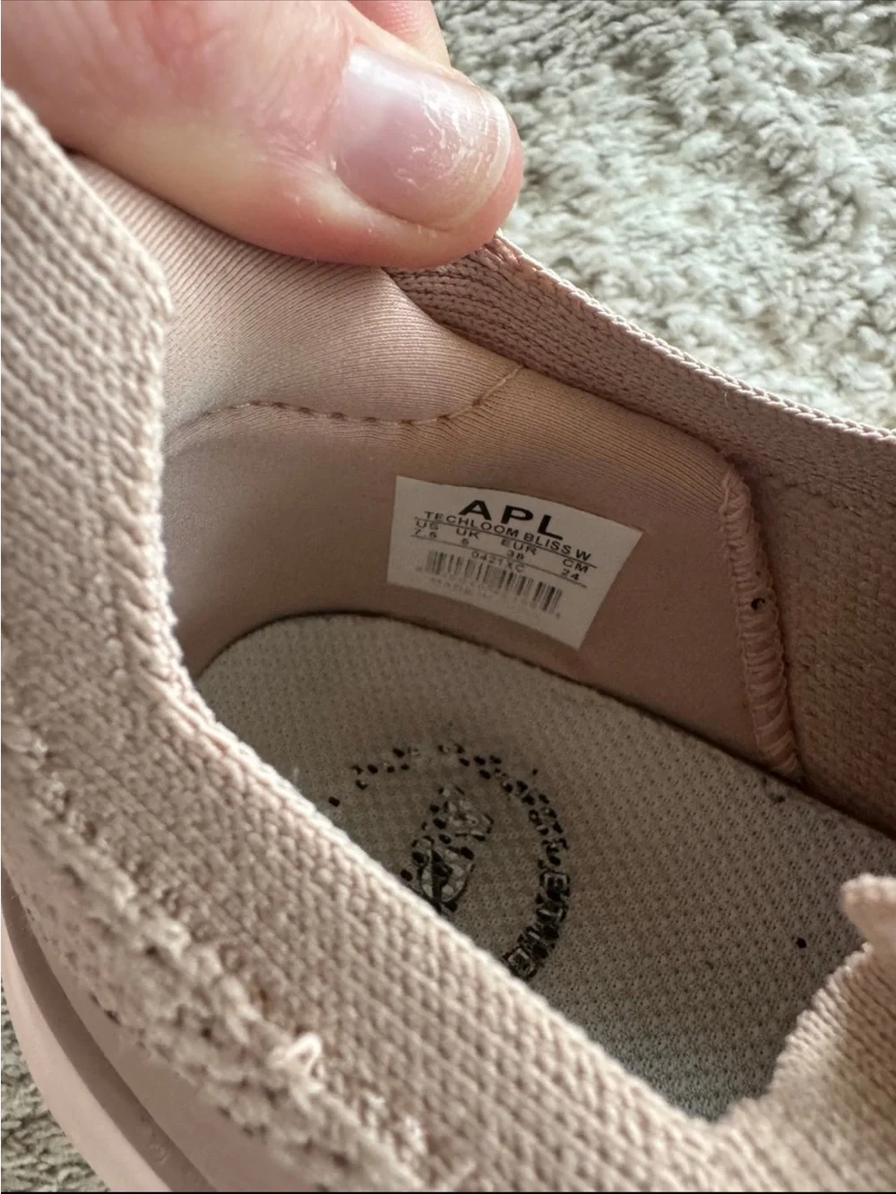 APL Slip-On Knit Sneakers - Blush Pink